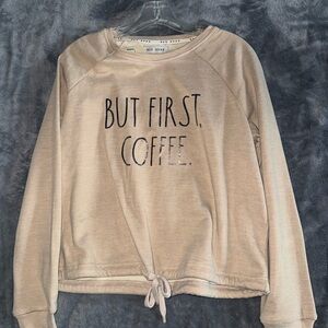 Rae Dunn Tan Sweatshirt